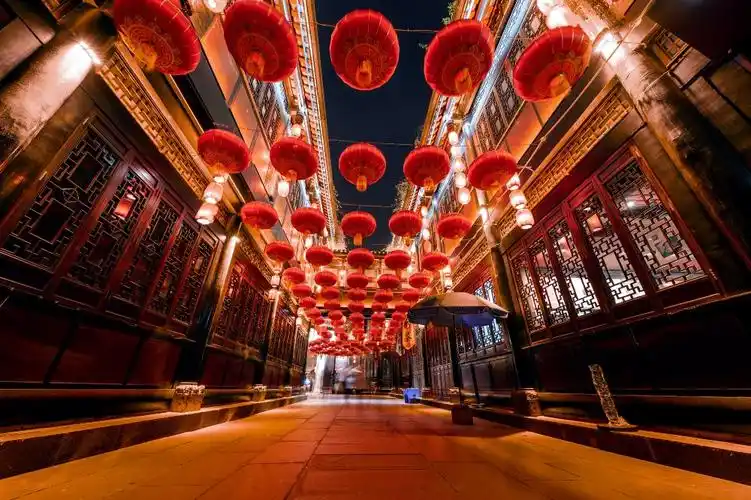 高清成都锦里古街图片 锦里古街旅游景点真实照片风景