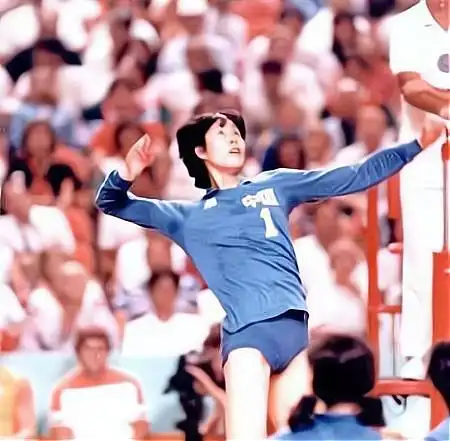 运动员时期的郎平