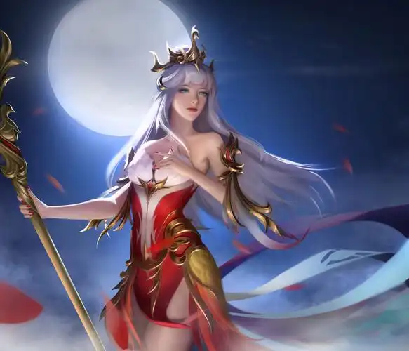 王者荣耀王昭君凤凰于飞美图