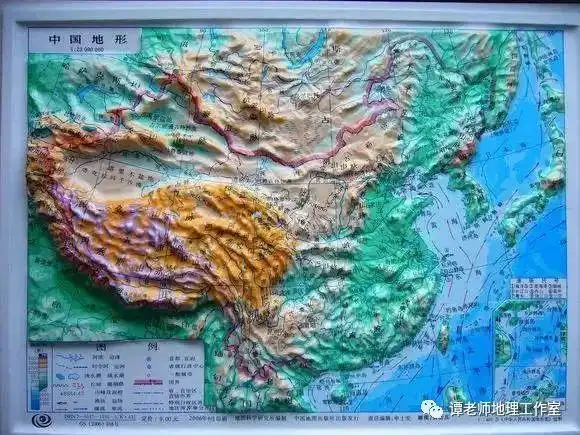 地理视野用地图看中国的地理优势和劣势一目了然