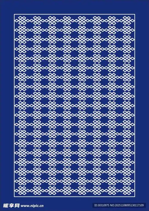 蓝白格子图案纹理背景图片