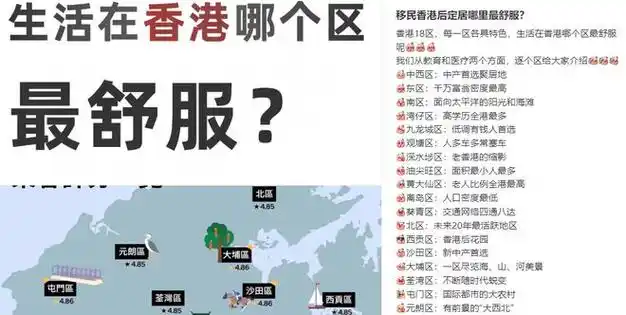 图源:小红书还有一些香港网友,对着这个地图开始对号入座:图源:小红书