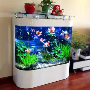客厅大鱼缸落地家用大型1.