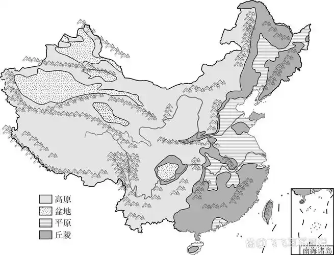 97中国地理空白填图 中国地理空白填图:  在图中填写中国的邻国