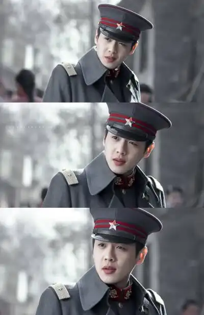 张一山军装壁纸