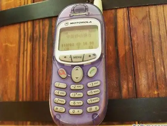 图为:摩托罗拉 t190