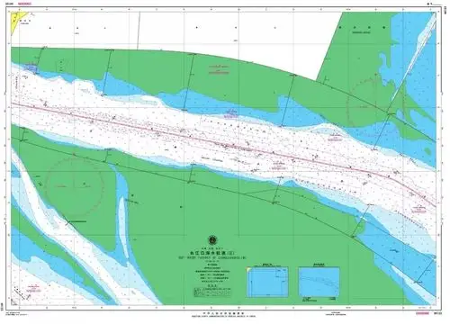 海图发布长江口深水航道长江口深水航道长江口深水航道江亚至圆圆沙