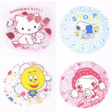 新款防水浴帽 高弹性卡通浴帽 可爱洗澡帽冲凉帽批发