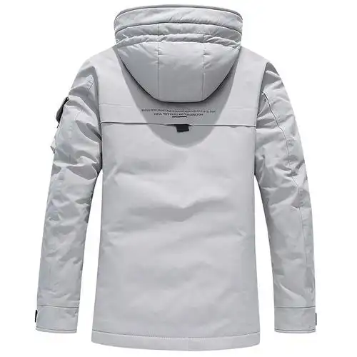 鸭鸭yaya男士冬季羽绒服短款连帽时尚帅气休闲保暖冬装外套男