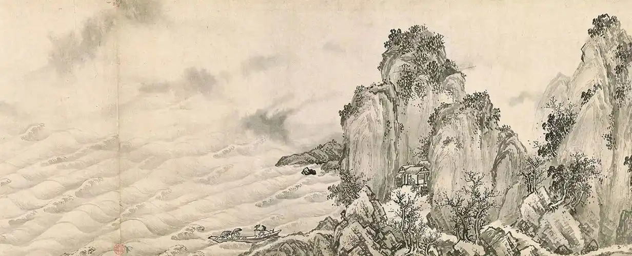 赏画丨南宋·赵芾《江山万里图》欣赏(北京故宫博物院藏)