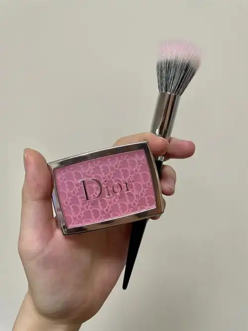 dior腮红001少女感神器搭配点彩刷yyds