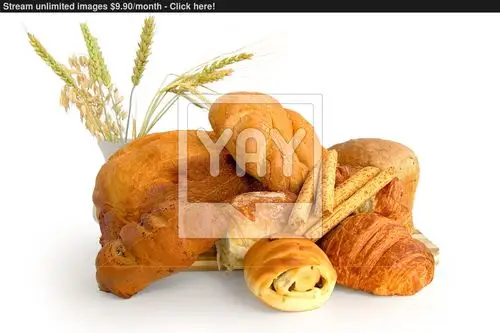 white bread rolls with different