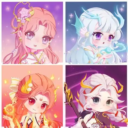 qq头王者荣耀四大美人