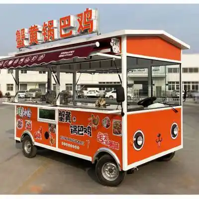 【可移动流动摆摊餐车小吃车手推车美食快餐车】价格_厂家 - 中国供应