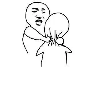 被掐脖子简笔画