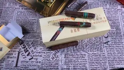 黄鹤楼雪茄 雪之韵五号 国产雪茄