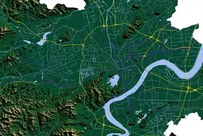 杭州市3d打印三维地形