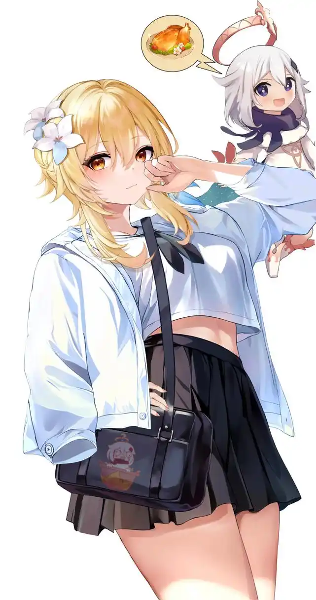 原神# #原神美图分享# 原神女主荧美图