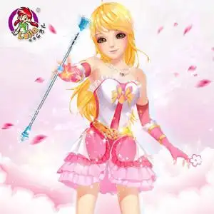 少女魔法棒图片