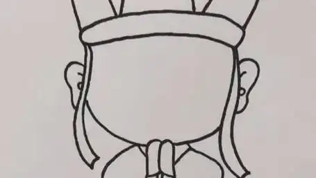 西游记唐僧简笔画