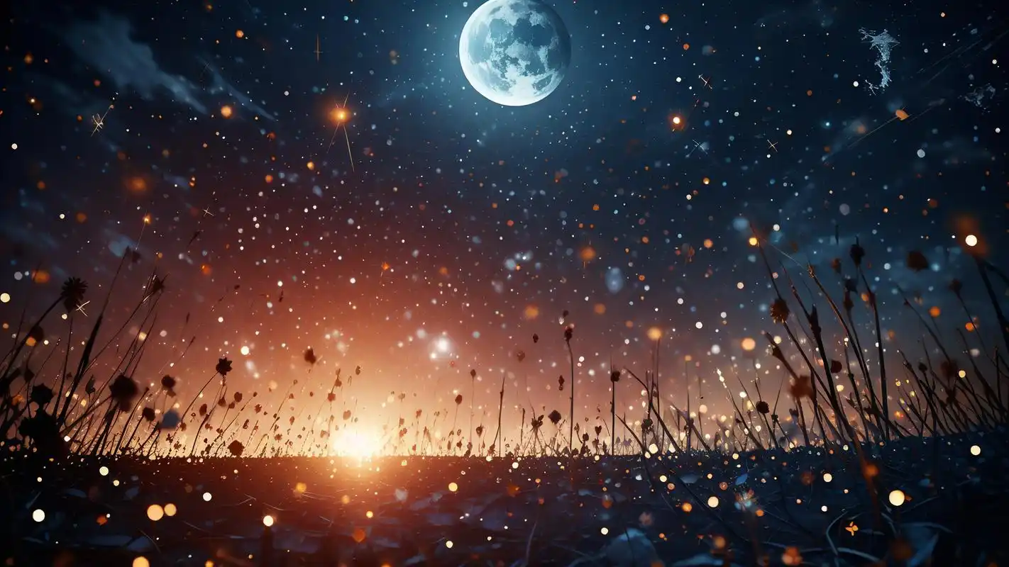 16:9黑色背景图,探秘暗夜星空78