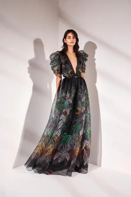zuhair murad 女装 成衣 流行趋势 秀场 2021春夏 巴黎时装周 巴黎