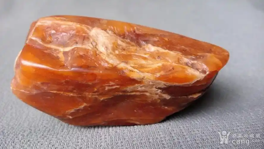 田坑橘皮红田黄冻石