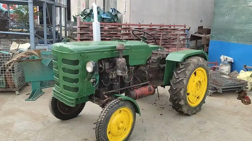 1970年生产的泰山25拖拉机,你们看车况怎么样 ?#拖拉机