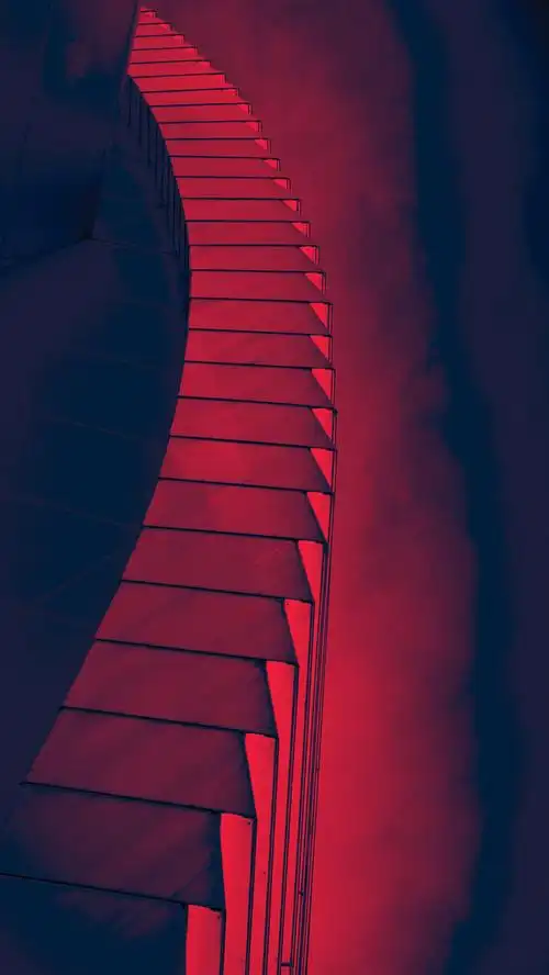 黑红大气渐变背景