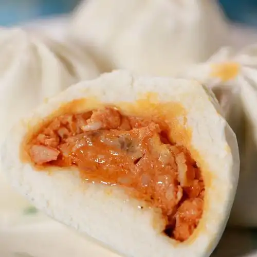 百肴轩 奥尔良鸡肉包800g 10只 家庭装 早餐 包子馒头 速食早点