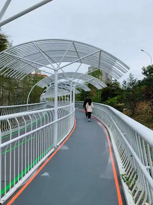 原创厦门山海健康步道添新路线空中自行车道实现一道两用变废为宝