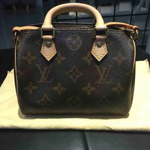 lv路易·威登老花手提包