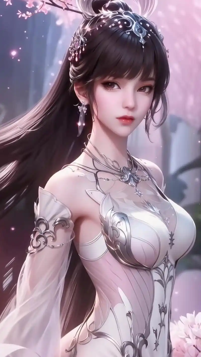 国漫壁纸:《斗罗大陆》国漫女神小舞高清ai手机壁纸分享