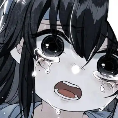 奶兔微丧伤感动漫女头