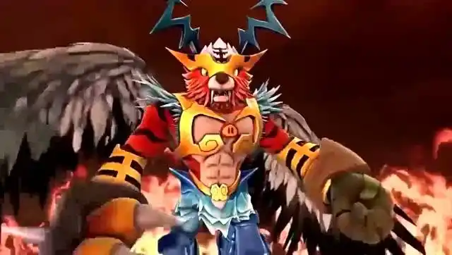 五灵王实力完全觉醒,使用上古神威成功封印魔龙王