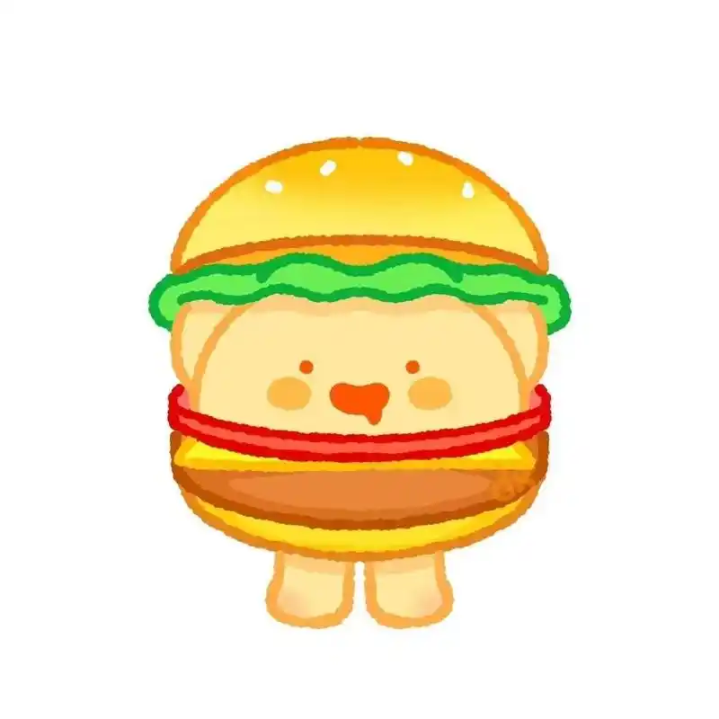 蛋仔麦当劳汉堡头像来啦 蛋仔中可爱的麦当劳汉堡头像来啦@^_beautyの