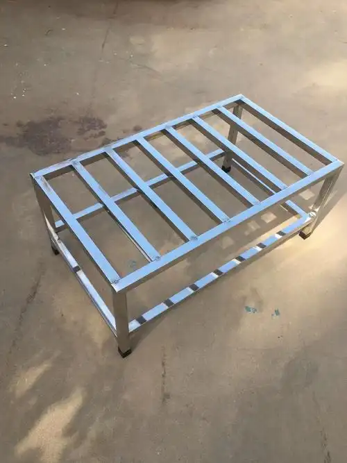 可不锈钢架子焊接组装折叠移动多层置物架花架托架支架货架