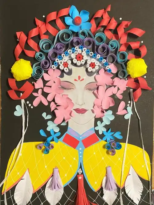 学前教育手工创意纸浮雕画