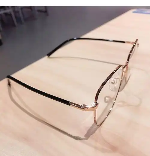 新品金属流线眼镜复古韩版椭圆形大框男女防蓝光眼镜护目显瘦平光镜