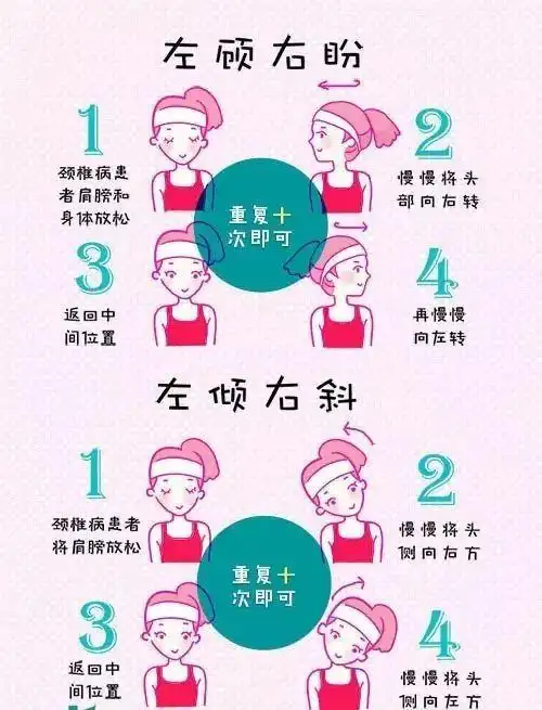 颈椎病患者的自我治疗体操学起来收好这份24小时颈椎保养指南90%以上