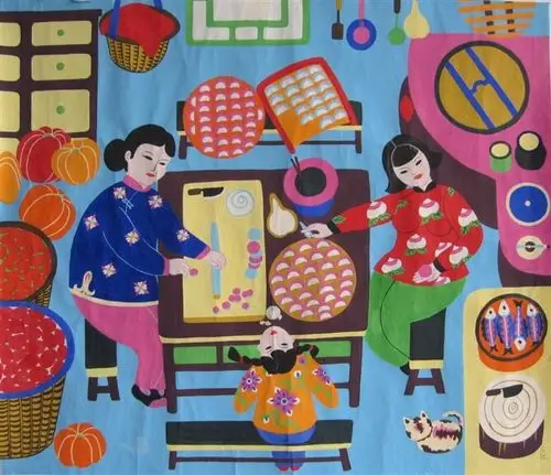 乡俗乡韵民间美术(农民画)进课堂