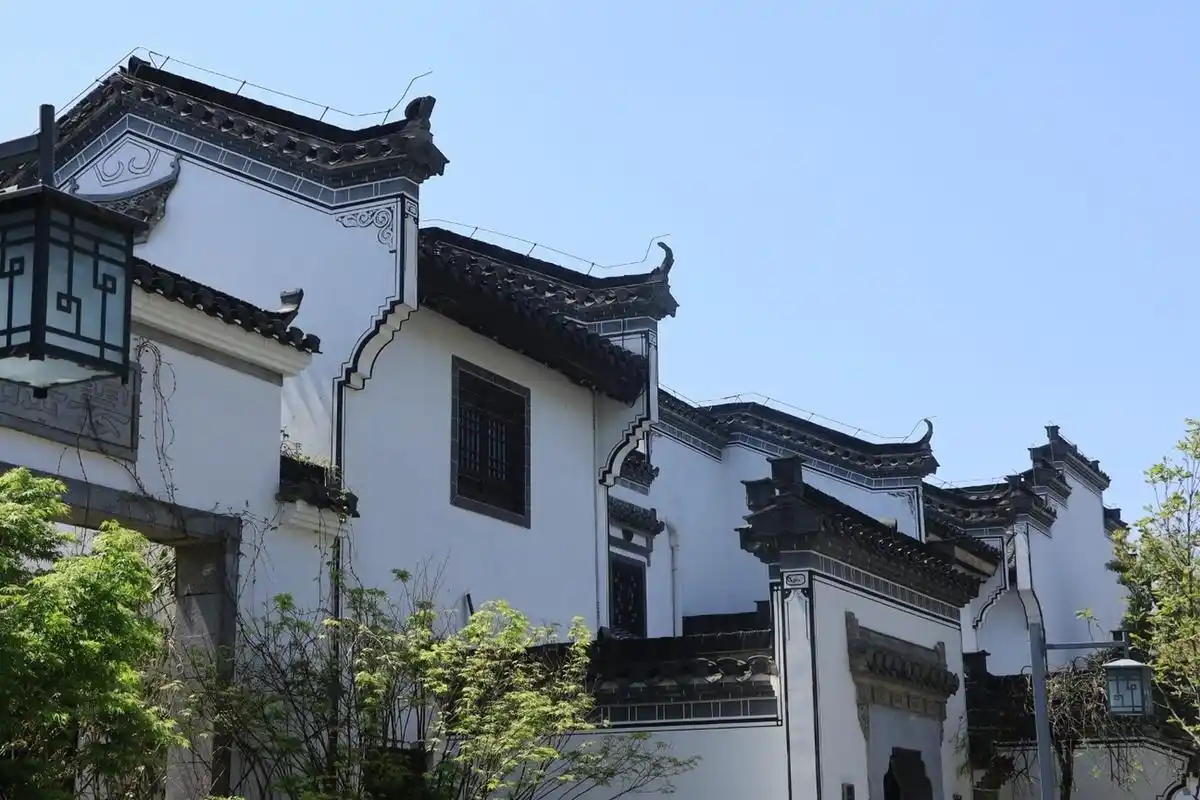 徽派建筑| 徽派文化 969696青砖小瓦马头墙,回廊挂落花格窗92