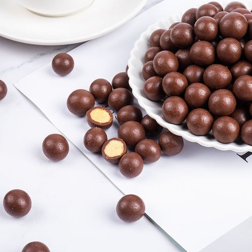 特浓麦丽素巧克力怀旧小零食脆心巧克力豆小颗粒零食
