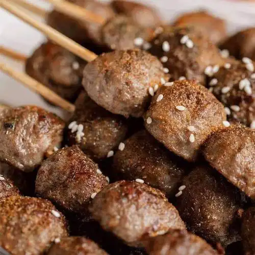 本源汇 撒尿牛丸 牛肉丸 火锅牛肉丸 鲜冻丸子 关东煮食材250g装_双氙