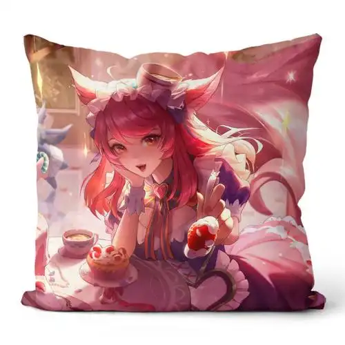 王者荣耀游戏卡通动漫抱枕枕头瑶诸葛亮凯大乔貂蝉靠垫创意礼物定制