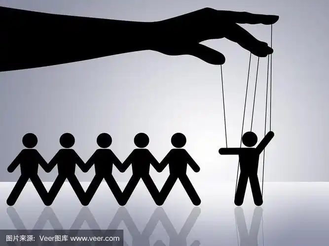 牵线木偶,水平画幅,职权,线绳,彩色图片
