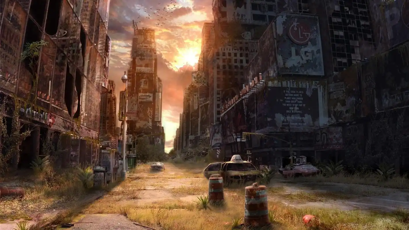 世界末日场景科幻图片桌面壁纸图片大全