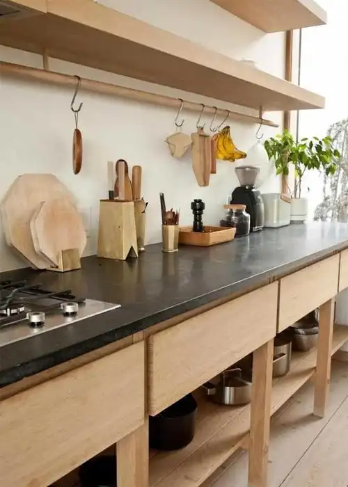 高能日本主妇厨房收纳设计多收100件餐具还特别好清洁