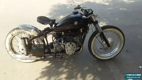 长江750复古单机 03黑牌机器