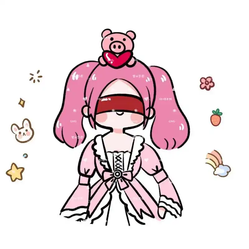 和平精英q版手绘吃鸡头像